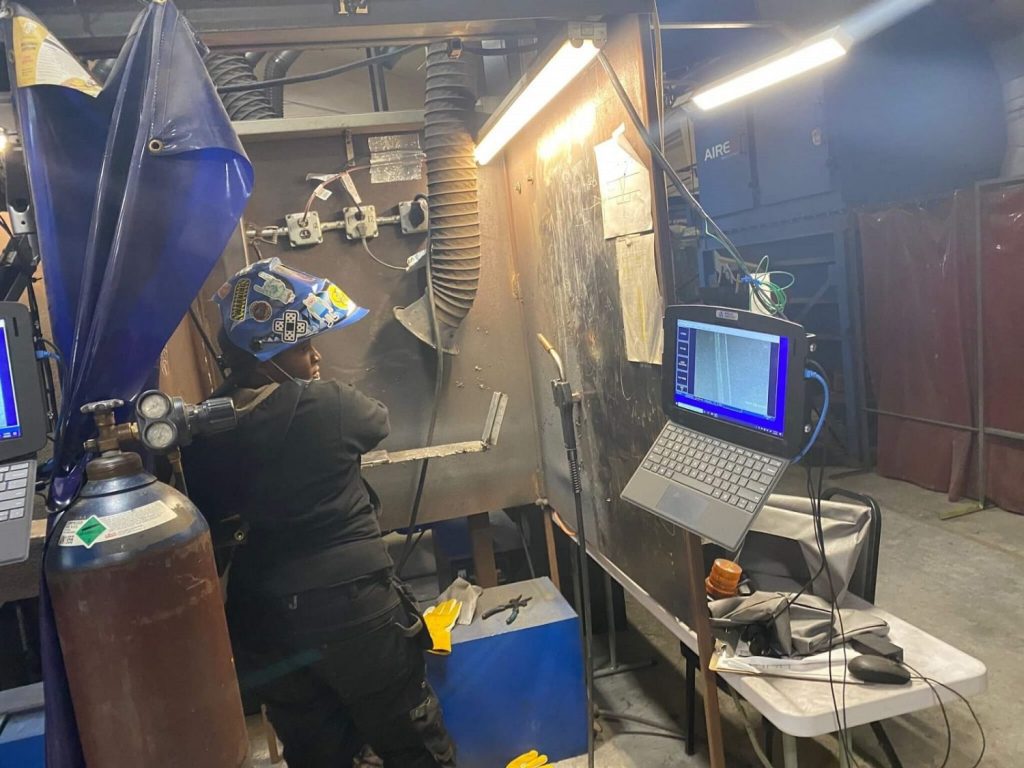 Women too are now into welding technology