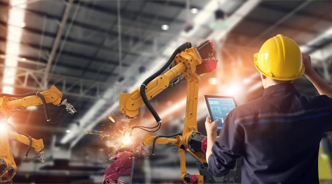 What role have Manufacturing, electronics, and robotics played in the evolution of mankind?