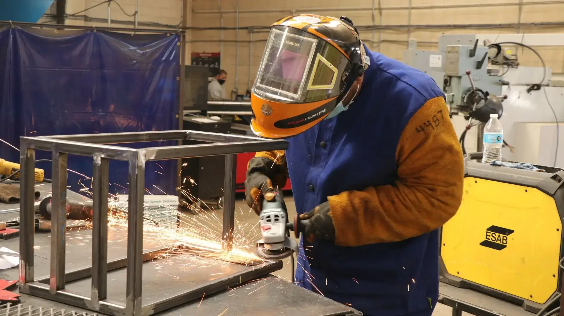 Welding training at PTTI 