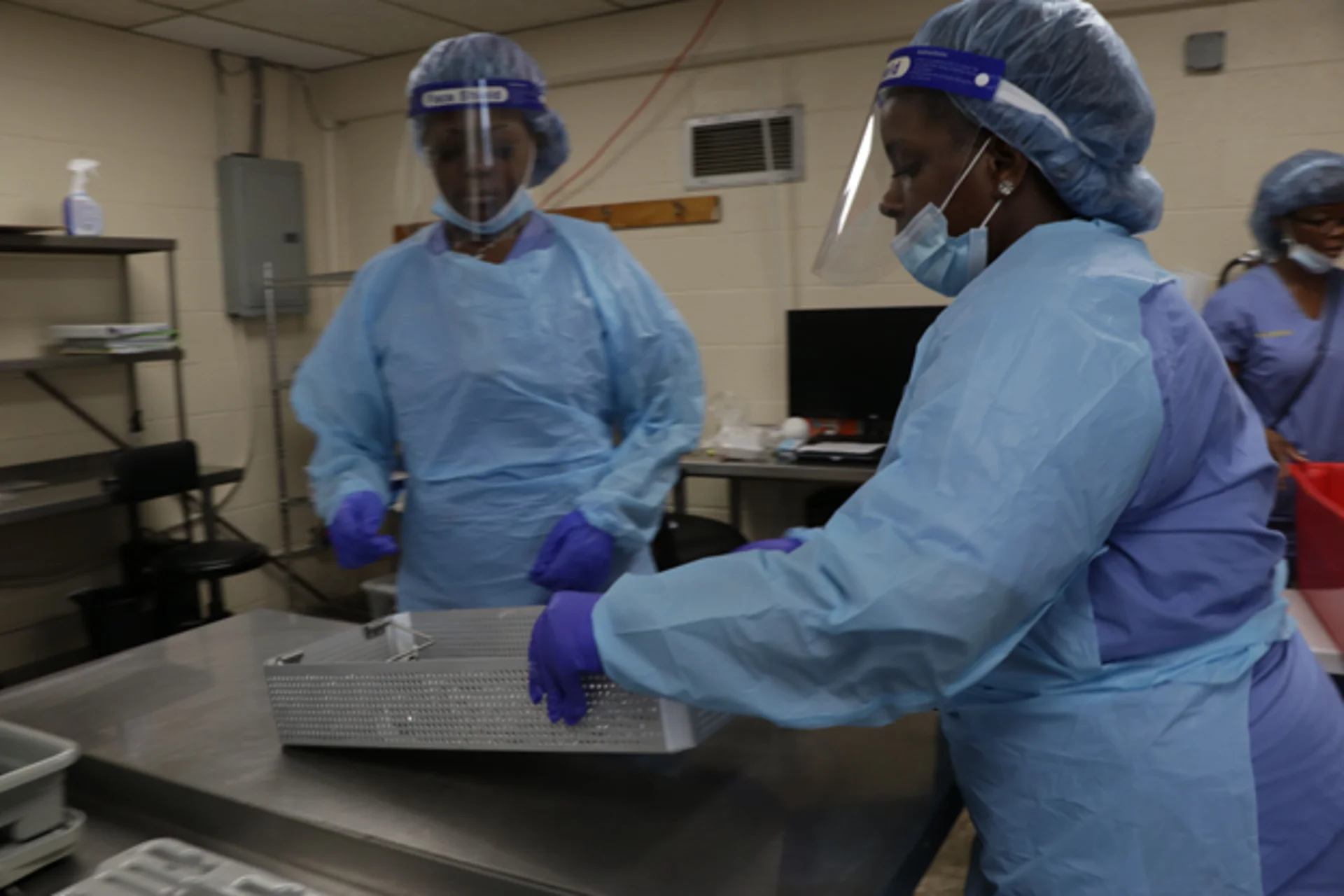 Sterile processing training