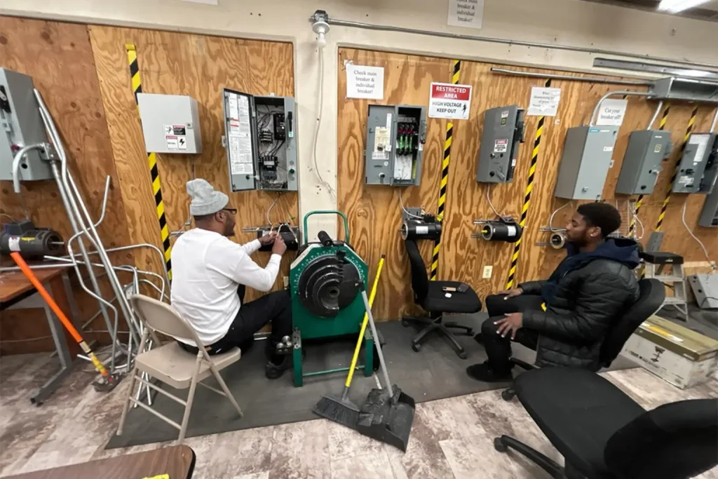 Skilled trades for youth training in at PTTI Philadelphia