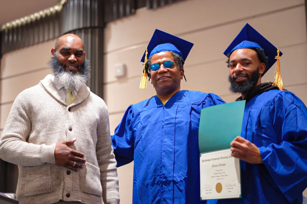 Young Philadelphia trade student PTTI career services mentors