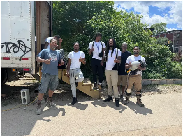 Skilled trades students in Pennsylvania trade education program