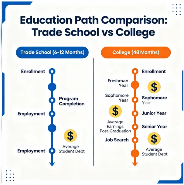 trade school vs college
