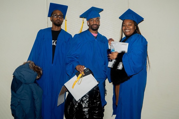 trade graduates group photo