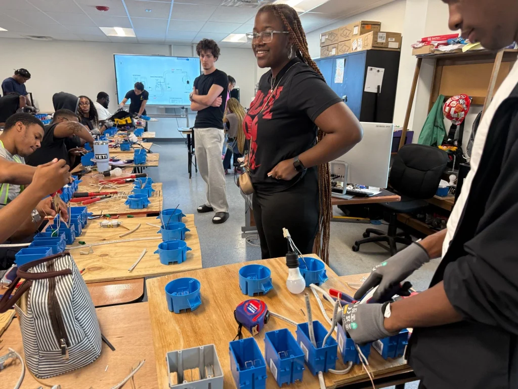 Student at PTTI Lab 