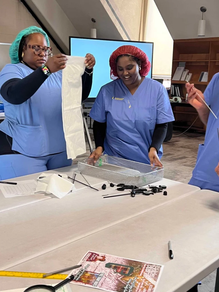 Sterile Processing technician at lab